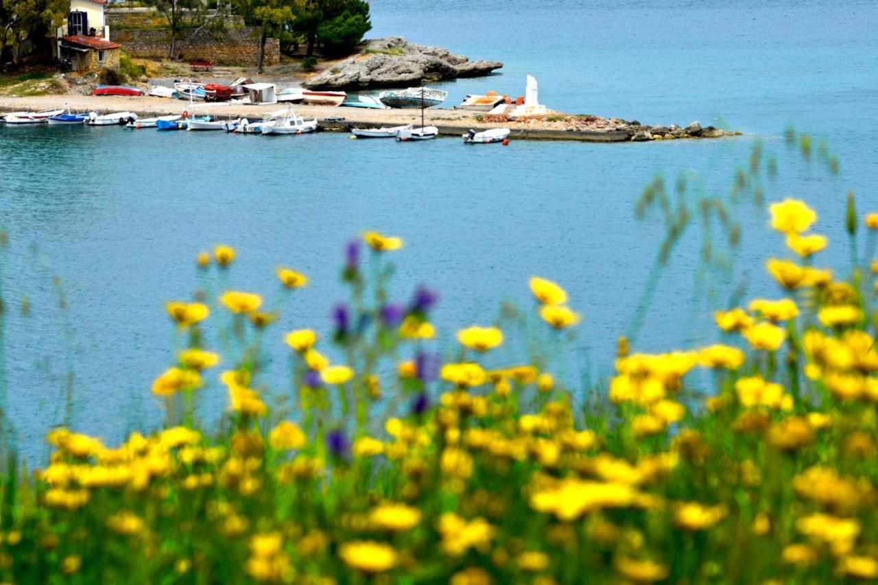 Koukonas Hotel Galaxidi Bagian luar foto